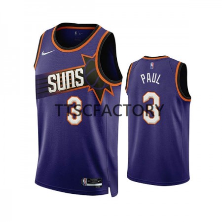 Maillot Basket Phoenix Suns Chris Paul 3 Nike 2022-23 Icon Edition Violet Swingman - Homme
